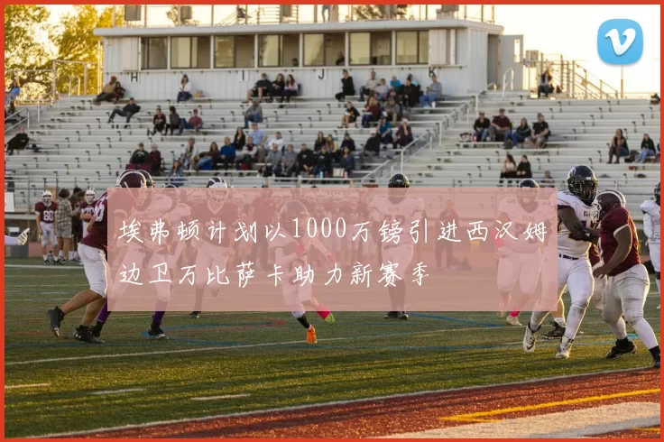 埃弗顿计划以1000万镑引进西汉姆边卫万比萨卡助力新赛季